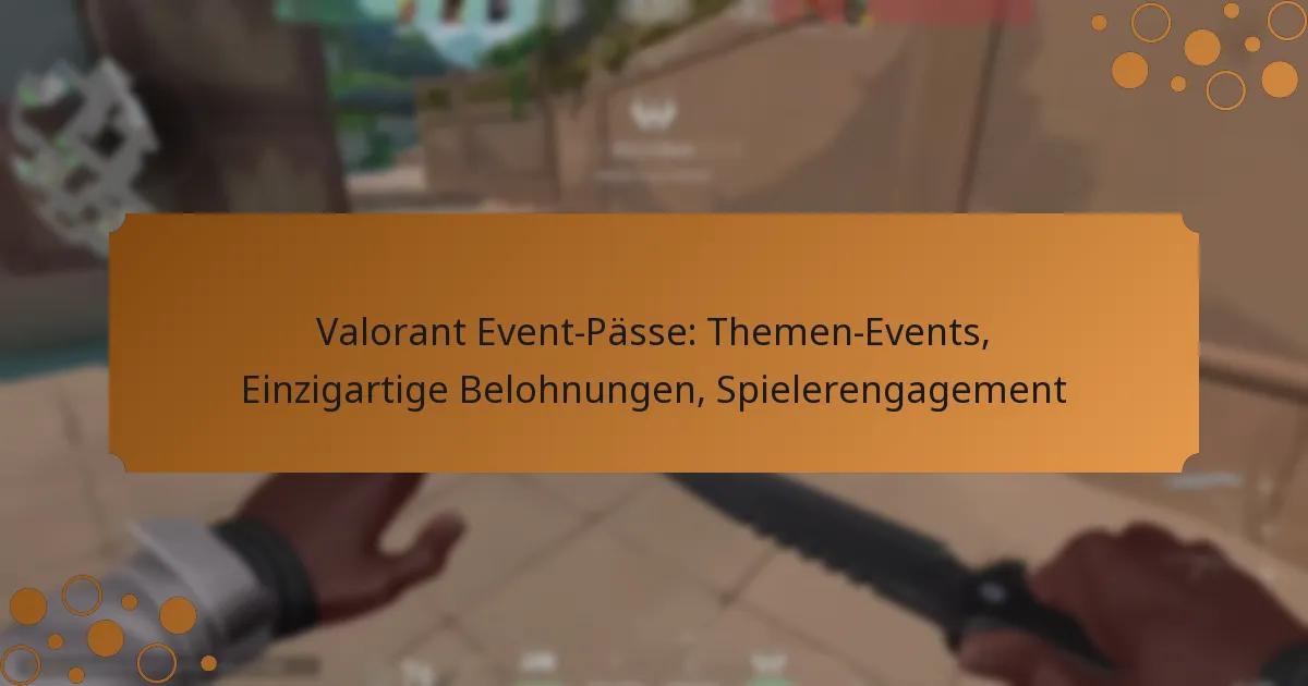 Valorant Event-Pässe: Themen-Events, Einzigartige Belohnungen, Spielerengagement